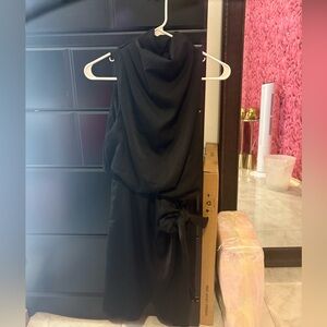 Elegant Black Sleeveless Dress; worn once